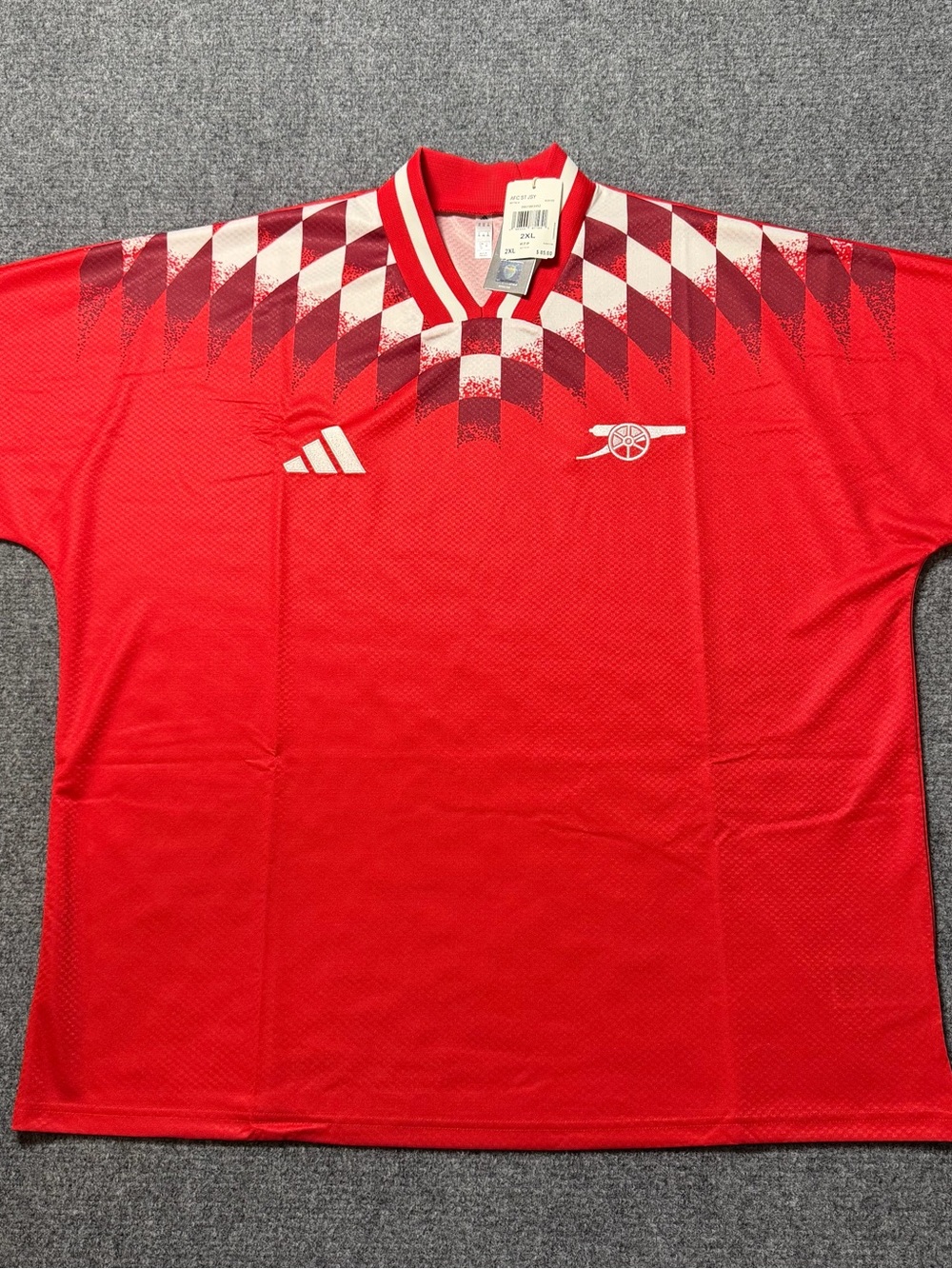 2026-27 ARSENAL ADIDAS STADIUM JERSEY Size Men’s 2XL NWT AUTHENTIC OVERSIZED